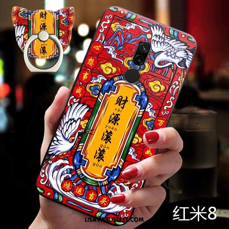 Xiaomi Redmi 8 Kuoret Pieni Punainen Tide-brändi Puhelimen Kuori Tarjous
