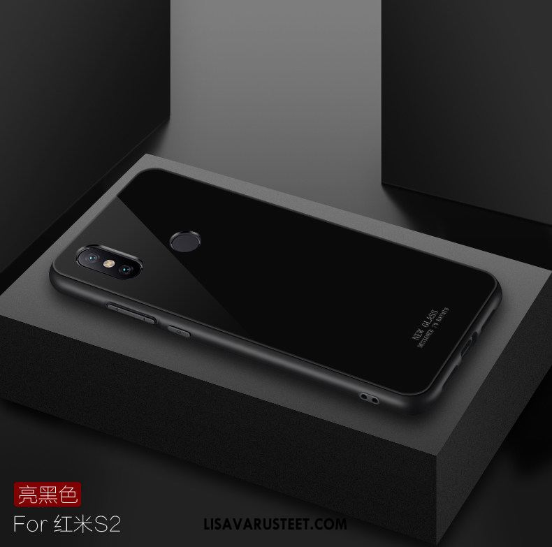 Xiaomi Redmi S2 Kuoret Murtumaton Kotelo Silikoni All Inclusive Punainen Halvat