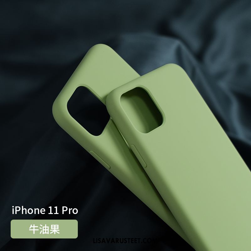iPhone 11 Pro Kuoret Violetti Tummanvihreä Suojaus Kuori Pehmeä Neste Osta