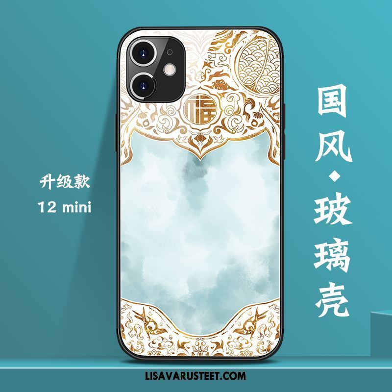 iPhone 12 Mini Kuoret Luova Kiinalainen Tyyli Lasi Persoonallisuus Puhelimen Halvat