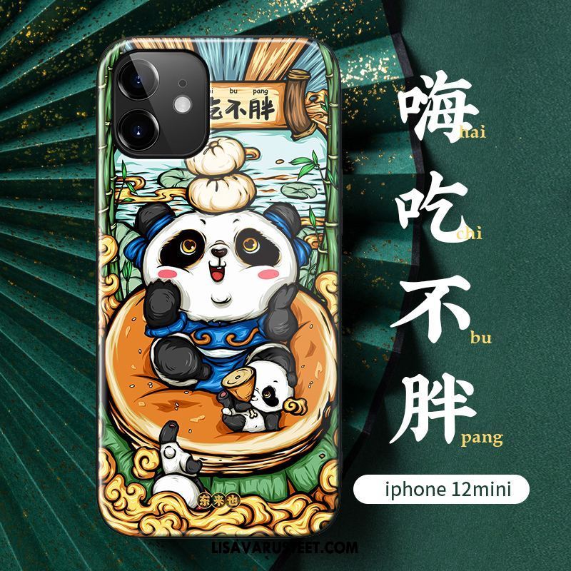 iPhone 12 Mini Kuoret Silikoni Murtumaton Persoonallisuus Vihreä Puhelimen Kauppa