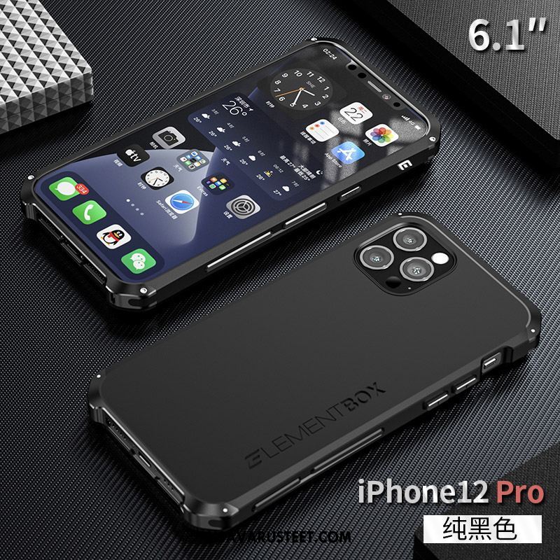 iPhone 12 Pro Kuoret Uusi All Inclusive Kehys Sininen Kuori Verkossa