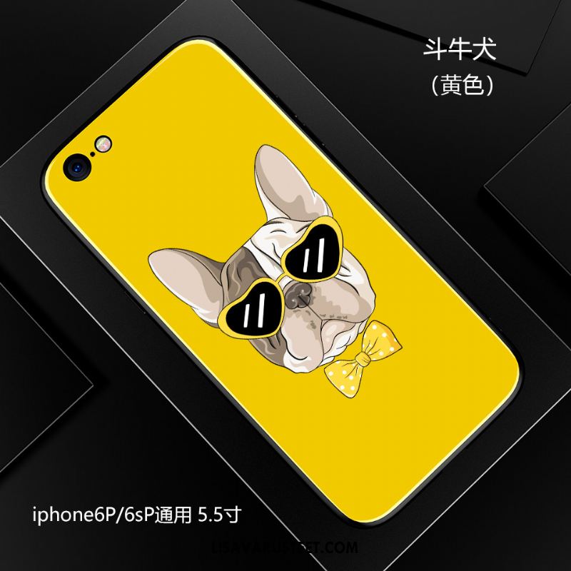 iPhone 6 / 6s Plus Kuoret Keltainen Lasi Kotelo All Inclusive Murtumaton Kuori Myynti