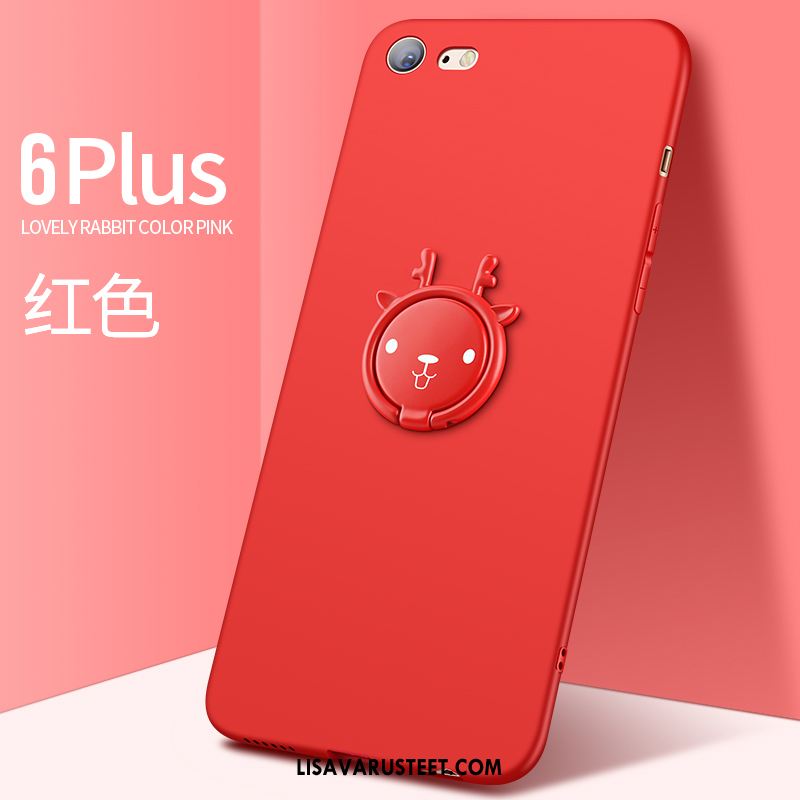 iPhone 6 / 6s Plus Kuoret Murtumaton Punainen Uusi All Inclusive Silikoni Osta