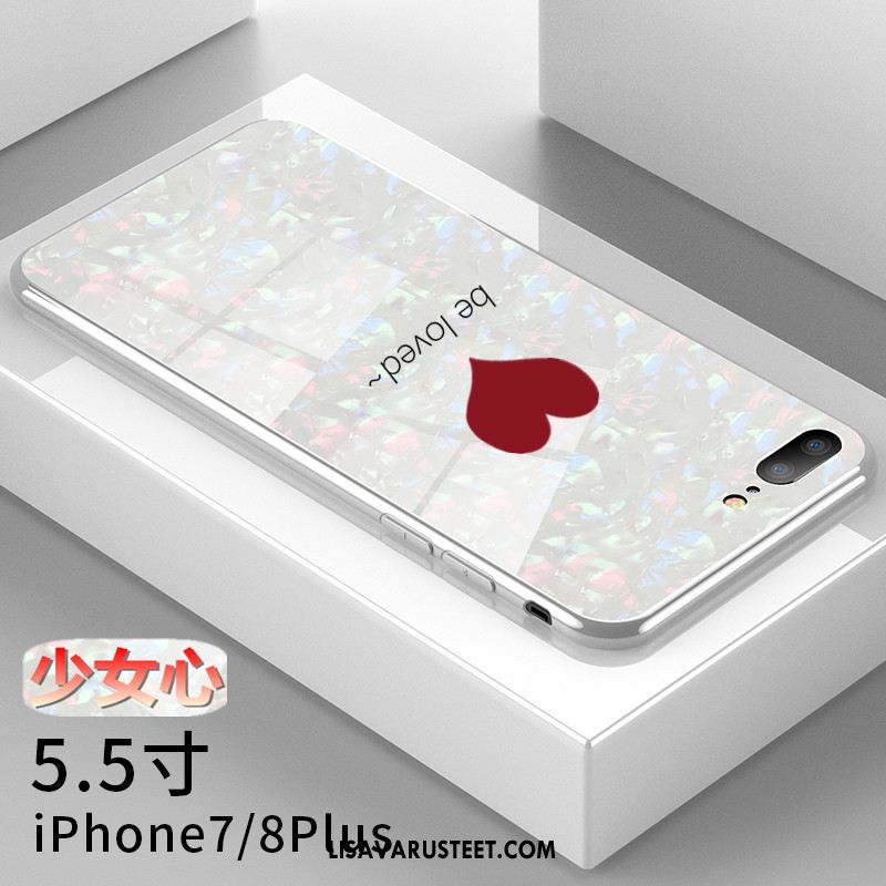 iPhone 7 Plus Kuoret Net Red Persoonallisuus Lasi All Inclusive Kuori Verkossa