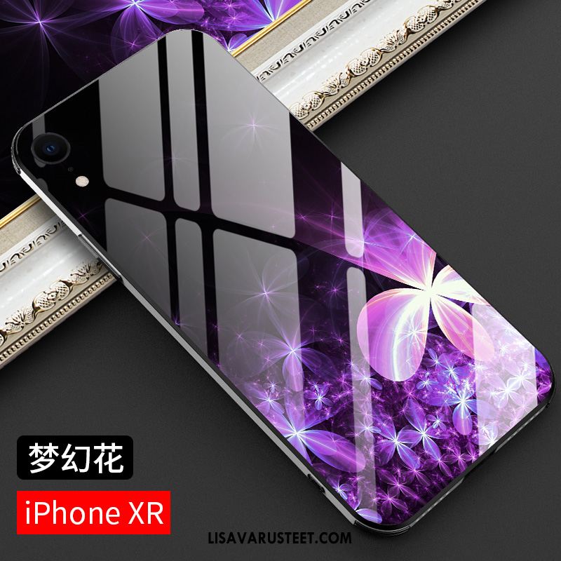 iPhone Xr Kuoret Kuori Sininen Kiinalainen Tyyli Murtumaton Persoonallisuus Osta