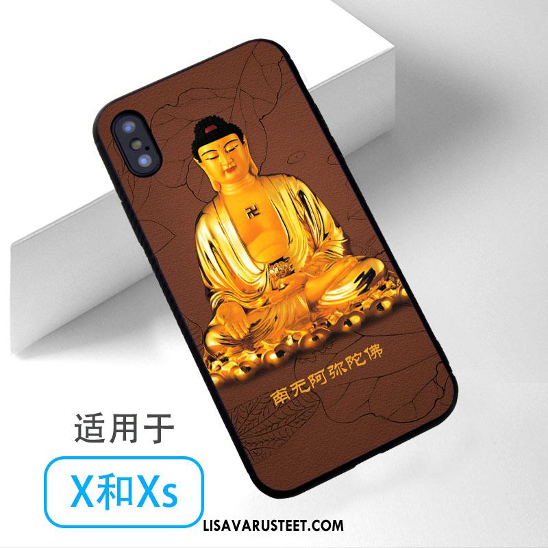 iPhone Xs Kuoret Kuori Buddha Puhelimen Sininen Myynti