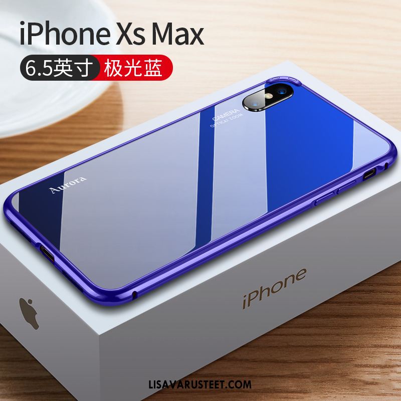 iPhone Xs Max Kuoret Punainen Ylellisyys Ultra Lasi Kuori Halvat