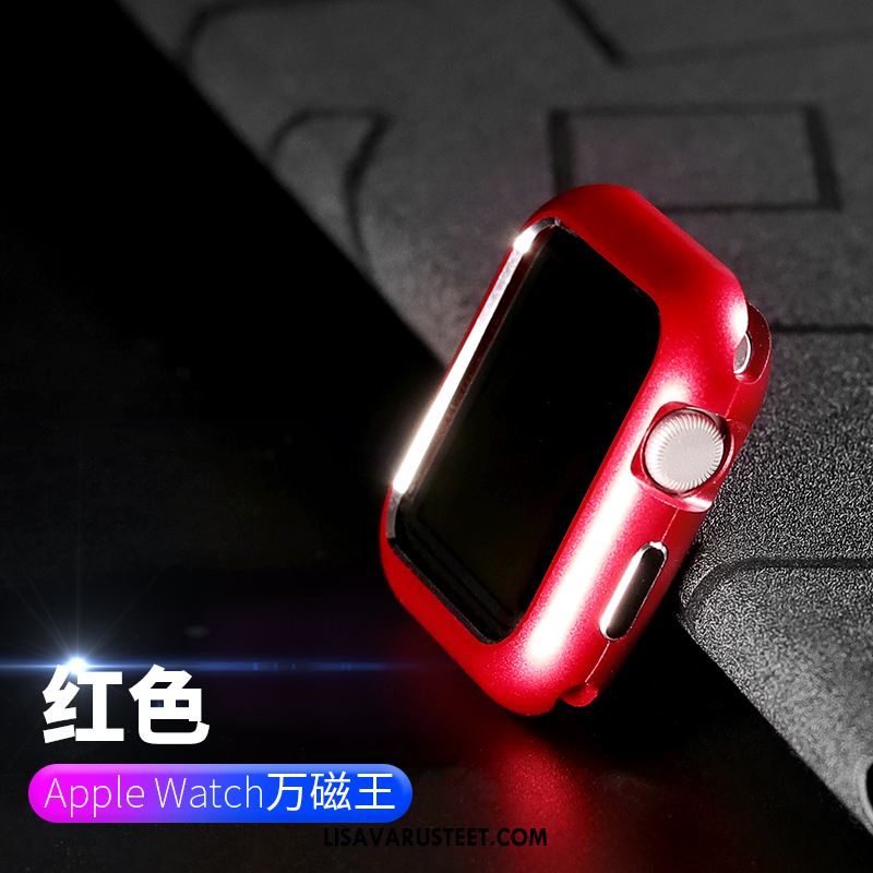 Apple Watch Series 1 Kuoret Suojaus Punainen Kehys Metalli Kuori Kauppa