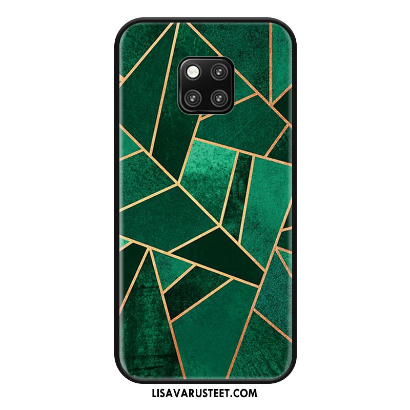 Huawei Mate 20 Rs Kuoret All Inclusive Puhelimen Vihreä Taide Pesty Suede Myynti