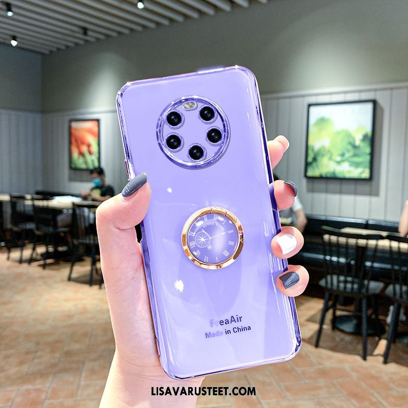 Huawei Mate 40 Pro+ Kuoret Kuori All Inclusive Violetti Silikoni Rengas Osta