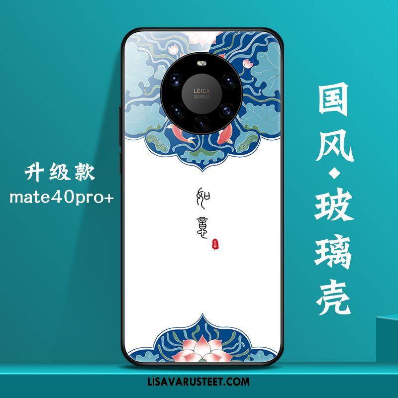 Huawei Mate 40 Pro+ Kuoret Net Red Lasi Kiinalainen Tyyli Persoonallisuus Kuori Myynti