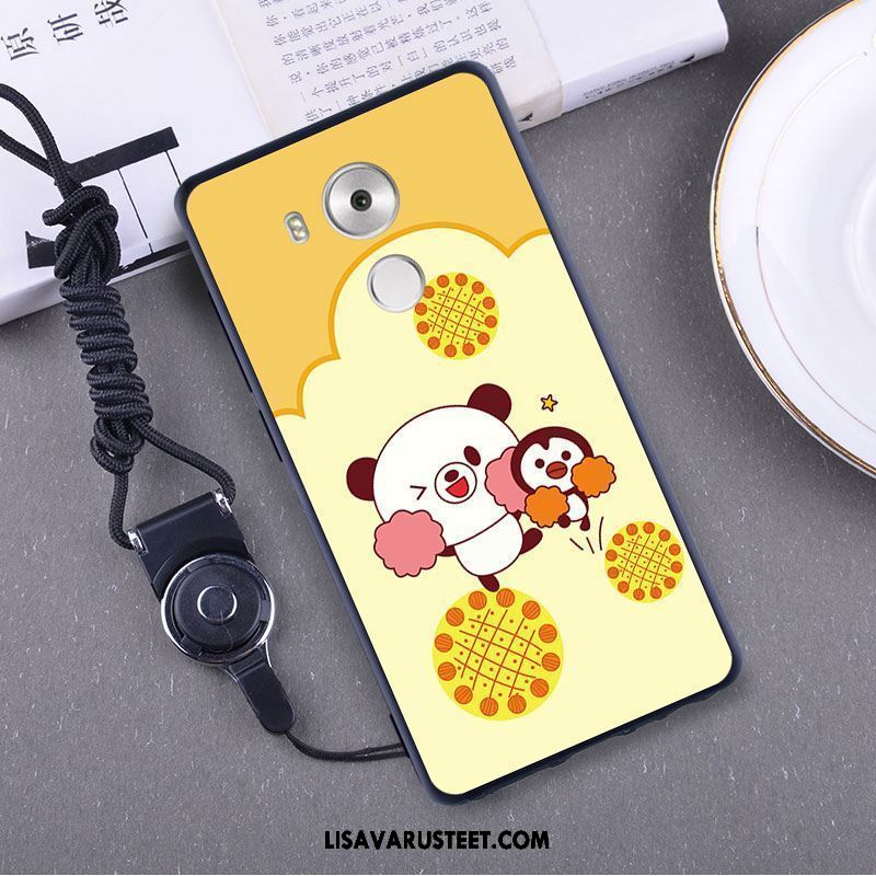Huawei Mate 8 Kuoret Keltainen Kotelo Silikoni Pehmeä Neste Puhelimen Verkossa