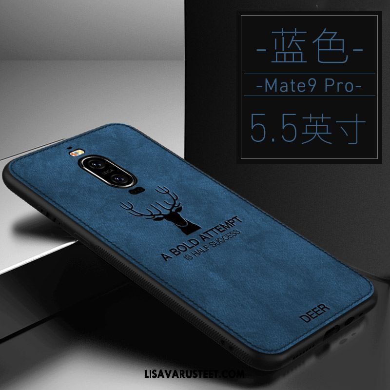 Huawei Mate 9 Pro Kuoret Kukkakuvio Tide-brändi All Inclusive Uusi Sininen Kuori Myynti