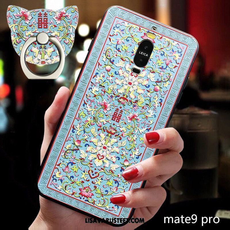 Huawei Mate 9 Pro Kuoret Suojaus Silmukka Luova Persoonallisuus Silikoni Kuori Osta