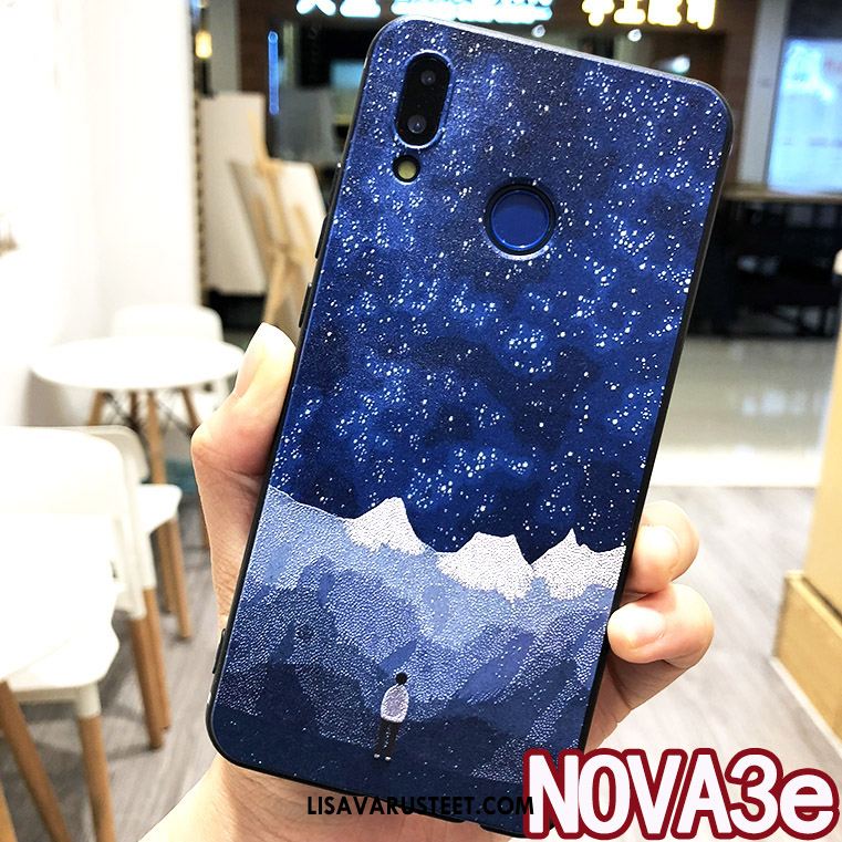 Huawei Nova 3e Kuoret Puhelimen Kotelo Trendi Sininen Ultra Myynti