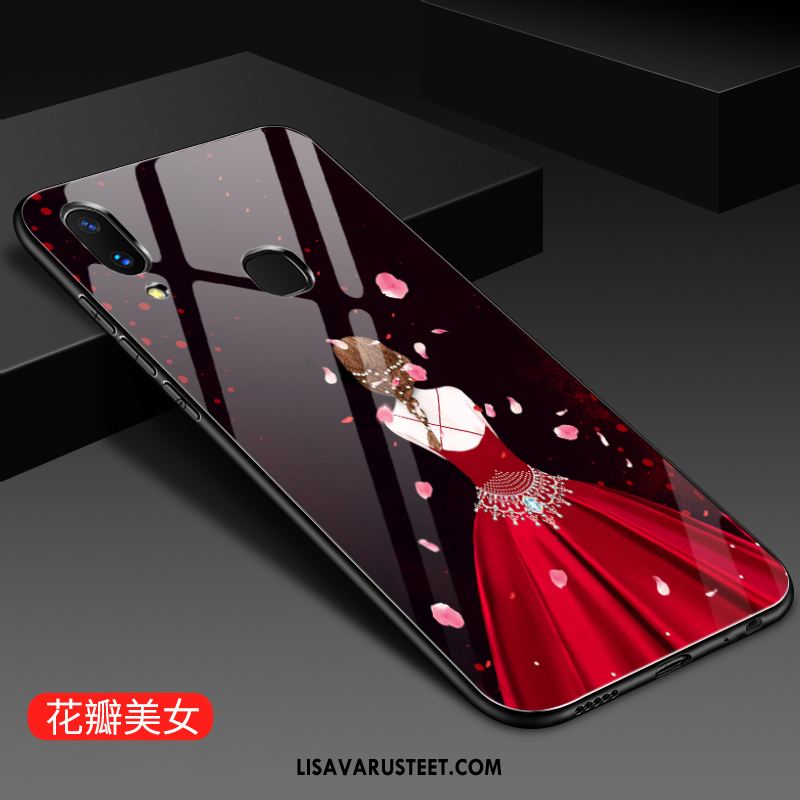 Huawei Nova 3i Kuoret Lasi Uusi Luova Punainen Kotelo Halpa