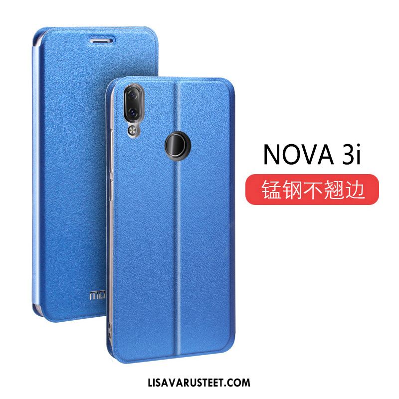 Huawei Nova 3i Kuoret Trendi Kotelo Sininen Murtumaton Kuori Osta
