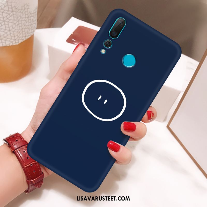 Huawei P Smart+ 2019 Kuoret Luova All Inclusive Kotelo Pehmeä Neste Kiinteä Väri Halvat