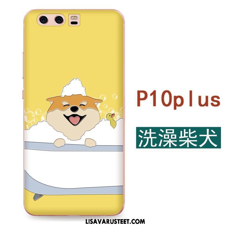 Huawei P10 Plus Kuoret Luova Ihana Koira Keltainen All Inclusive Myynti