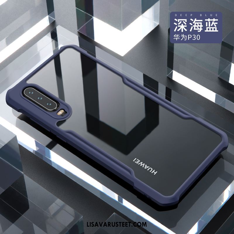 Huawei P30 Kuoret Sininen Kuori Murtumaton Trendi Kotelo Verkossa