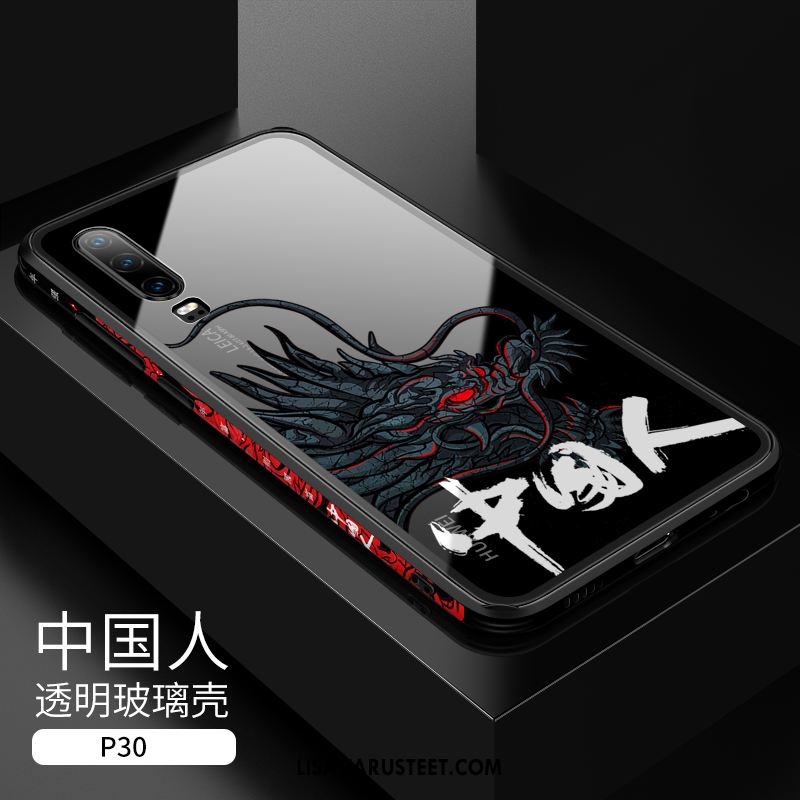 Huawei P30 Kuoret Ultra Kiinalainen Tyyli Musta Läpinäkyvä Puhelimen Osta