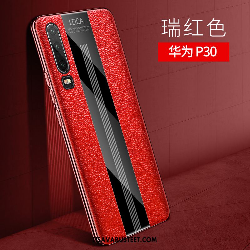 Huawei P30 Kuoret Ultra Luova Aito Nahka Ohut Net Red Tarjous