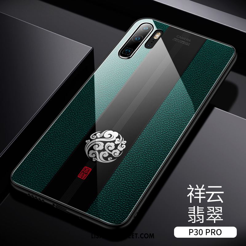 Huawei P30 Pro Kuoret Lasi Suojaus Ultra Kotelo Vihreä Myynti