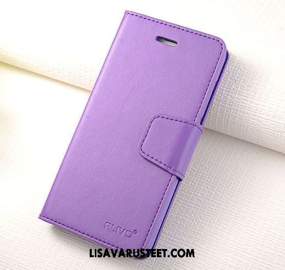 Huawei P8 Lite Kuoret Puhelimen Violetti Kotelo Nahkakotelo Simpukka Kuori Osta