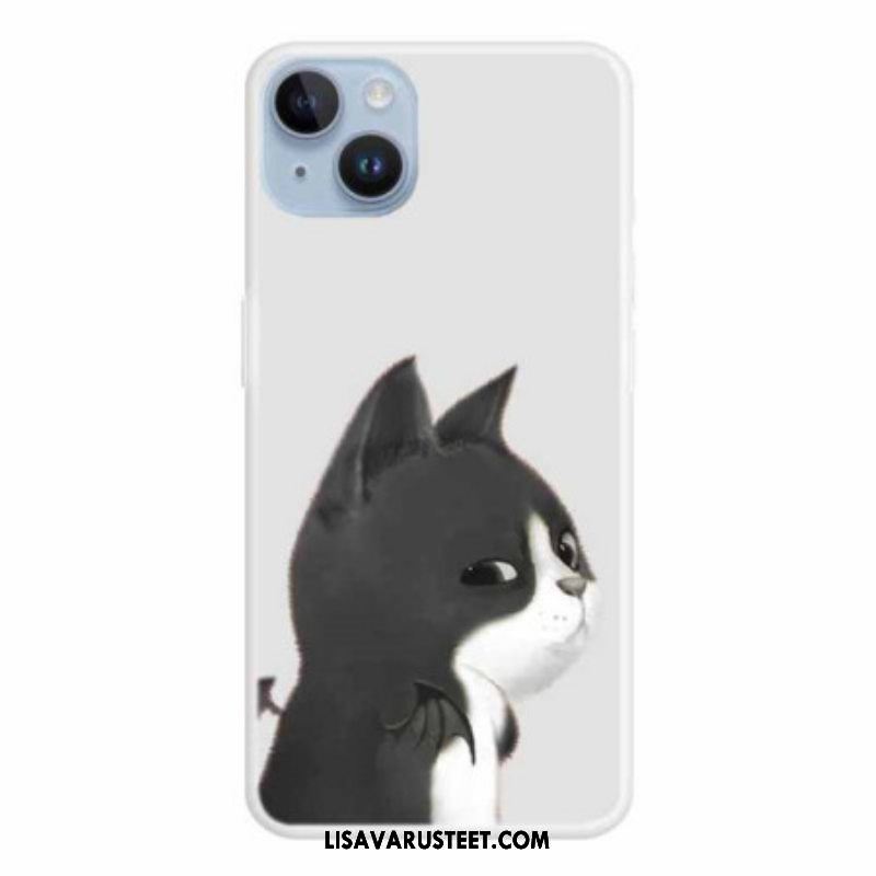 Kuori iPhone 15 Plus Devil Cat