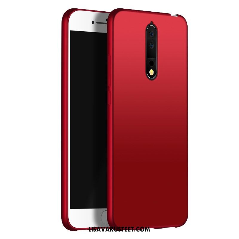 Nokia 8 Kuoret Punainen Ultra Persoonallisuus Yksinkertainen Trendi Kuori Halvat
