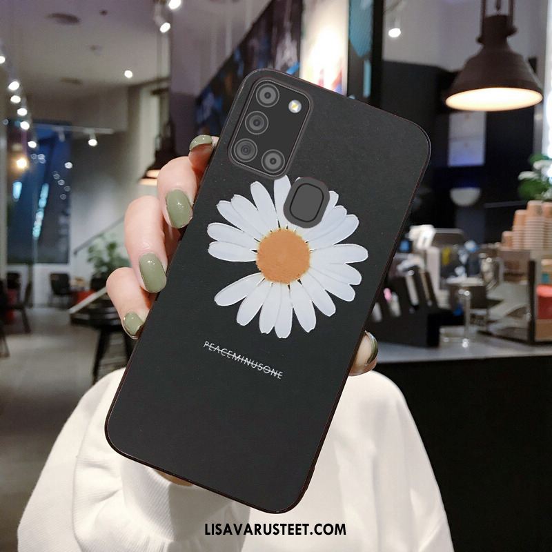 Samsung Galaxy A21s Kuoret Sarjakuva Kohokuviointi Uusi All Inclusive Musta Myynti