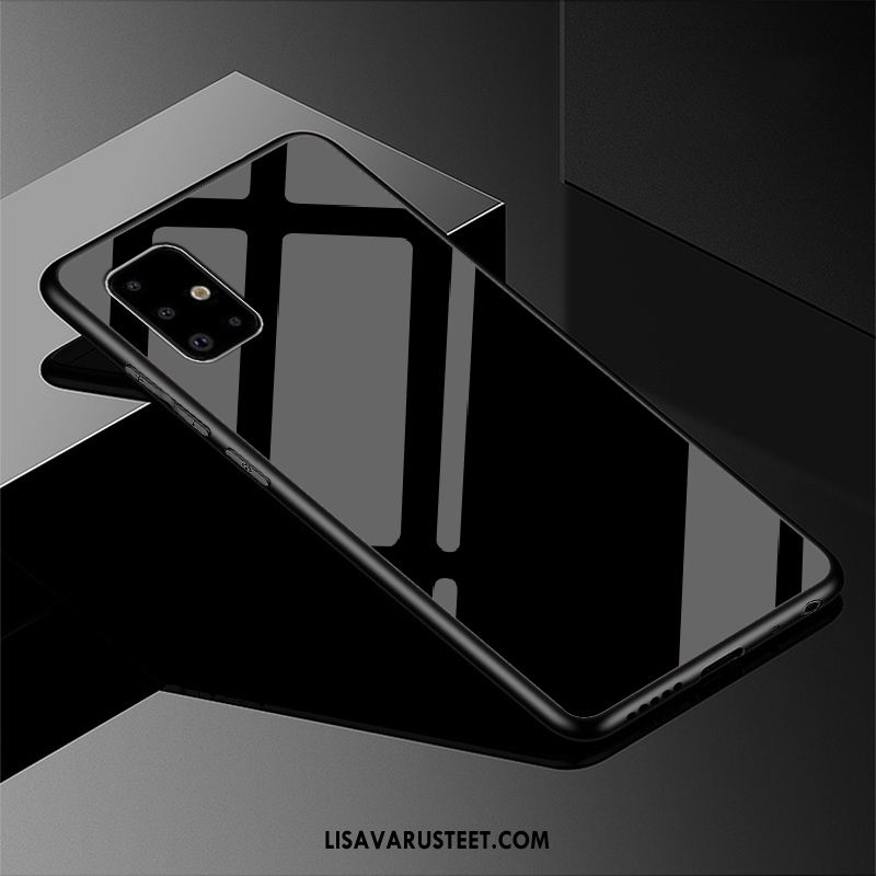 Samsung Galaxy A51 Kuoret Pesty Suede Yksinkertainen Kotelo Tila Kuori Myynti