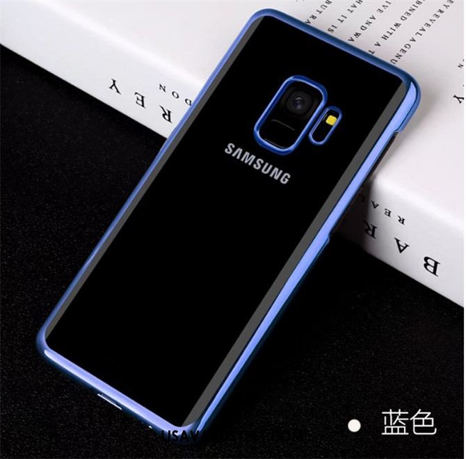 Samsung Galaxy A6+ Kuoret Silikoni Sininen Läpinäkyvä Kotelo Suojaus Myynti