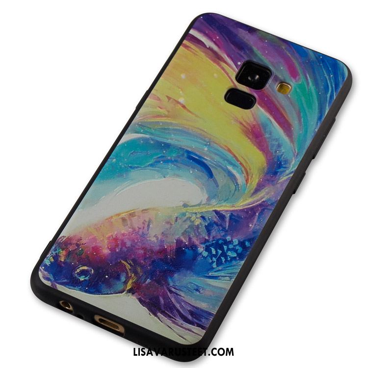 Samsung Galaxy A8 2018 Kuoret Suojaus Silikoni Tähti Kotelo Puhelimen Netistä