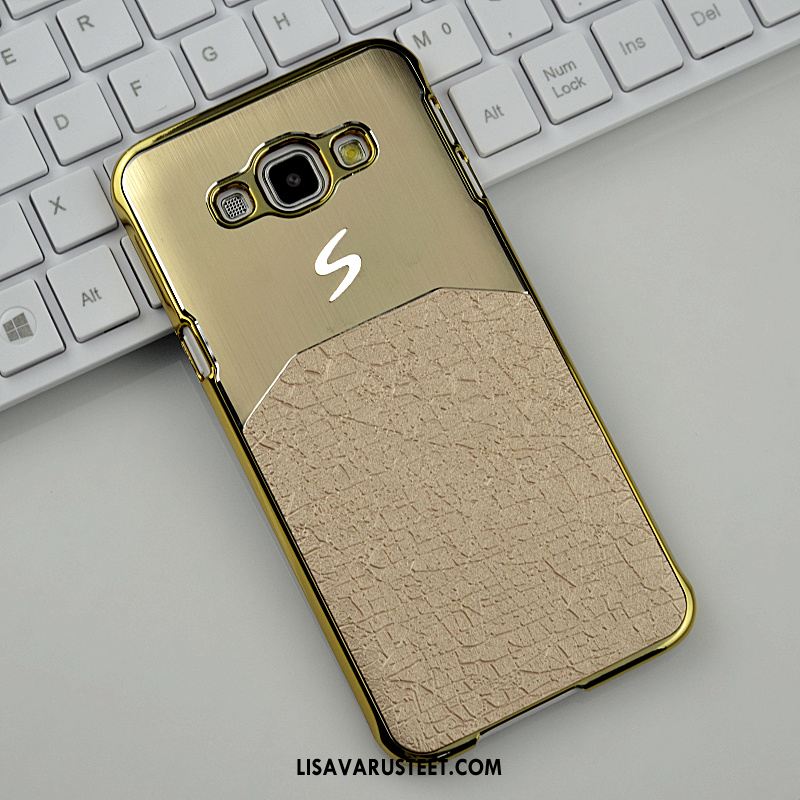 Samsung Galaxy A8 Kuoret Tähti Trendi Kova Takakansi Kulta Halvat