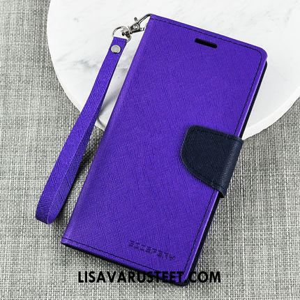 Samsung Galaxy J6 Kuoret Uusi Violetti Nahkakotelo Suojaus Pehmeä Neste Myynti