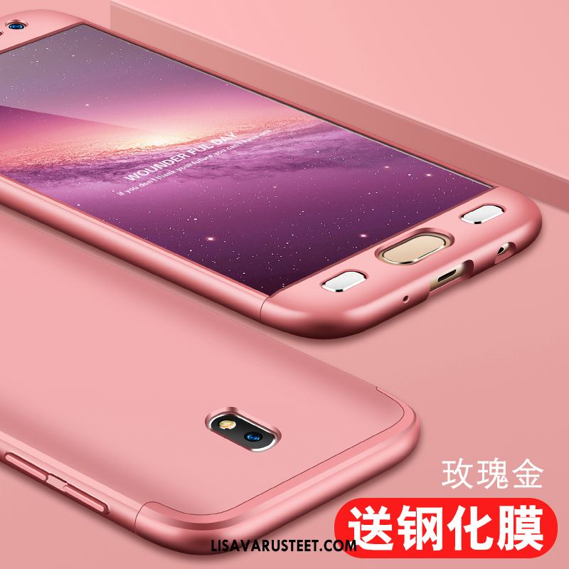 Samsung Galaxy J7 2017 Kuoret Suojaus Murtumaton Puhelimen Kuori Pinkki Myynti