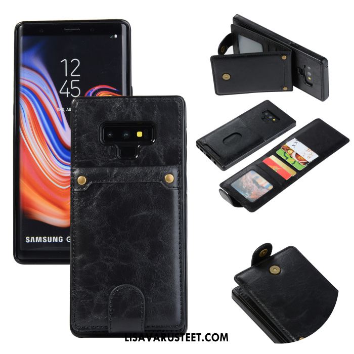 Samsung Galaxy Note 9 Kuoret Musta Murtumaton Suojaus Kotelo Tähti Halvat