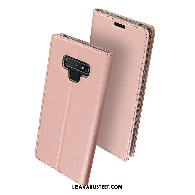 Samsung Galaxy Note 9 Kuoret Simpukka Kortti Kuori Suojaus Pinkki Netistä