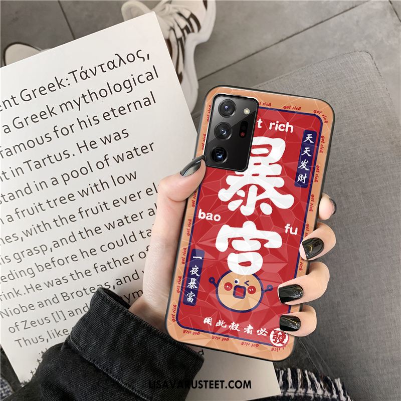 Samsung Galaxy Note20 Ultra Kuoret Puhelimen Punainen Kukkakuvio Suojaus Kuori Osta