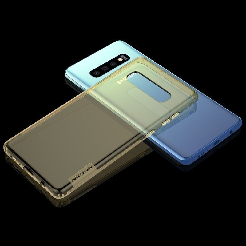 Samsung Galaxy S10+ Kuoret Murtumaton Puhelimen Läpinäkyvä Kotelo Valkoinen Kuori Verkossa