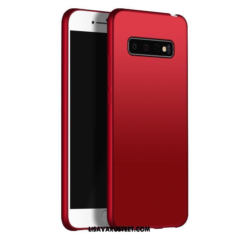 Samsung Galaxy S10+ Kuoret Murtumaton Punainen Tähti Ohut Pehmeä Neste Halvat