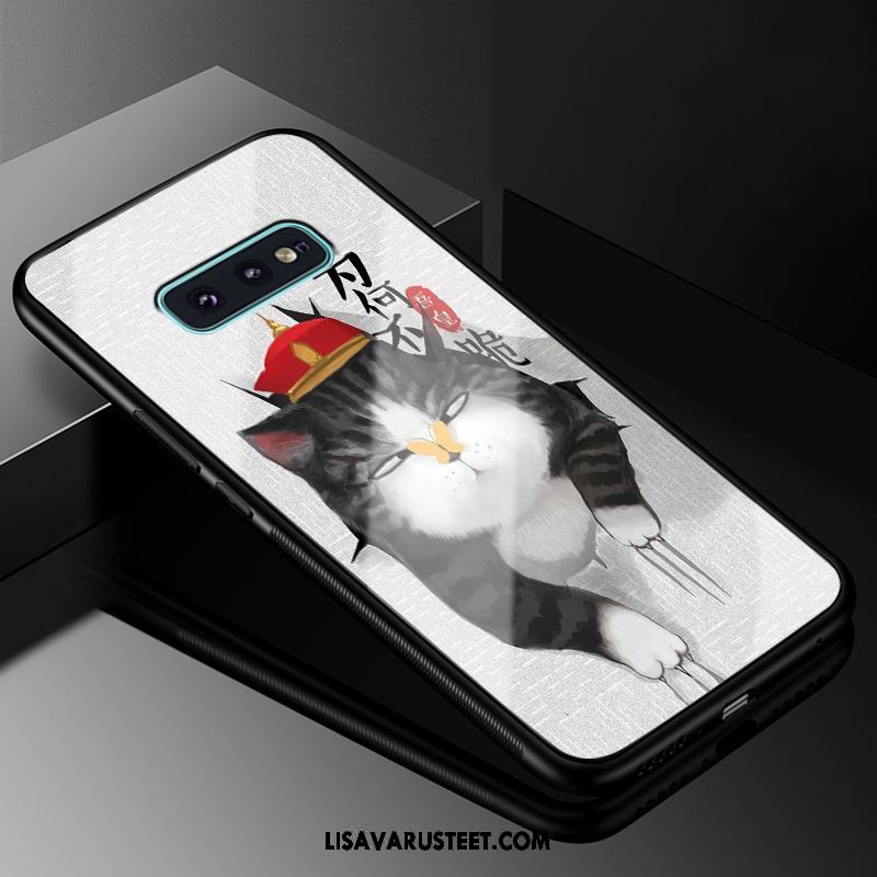 Samsung Galaxy S10e Kuoret Pehmeä Neste Tähti Suojaus Puhelimen Valkoinen Halvat