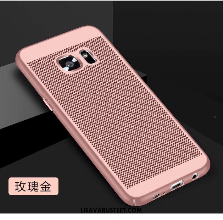 Samsung Galaxy S6 Kuoret Suojaus Kulta Kotelo Pinkki Kuori Osta