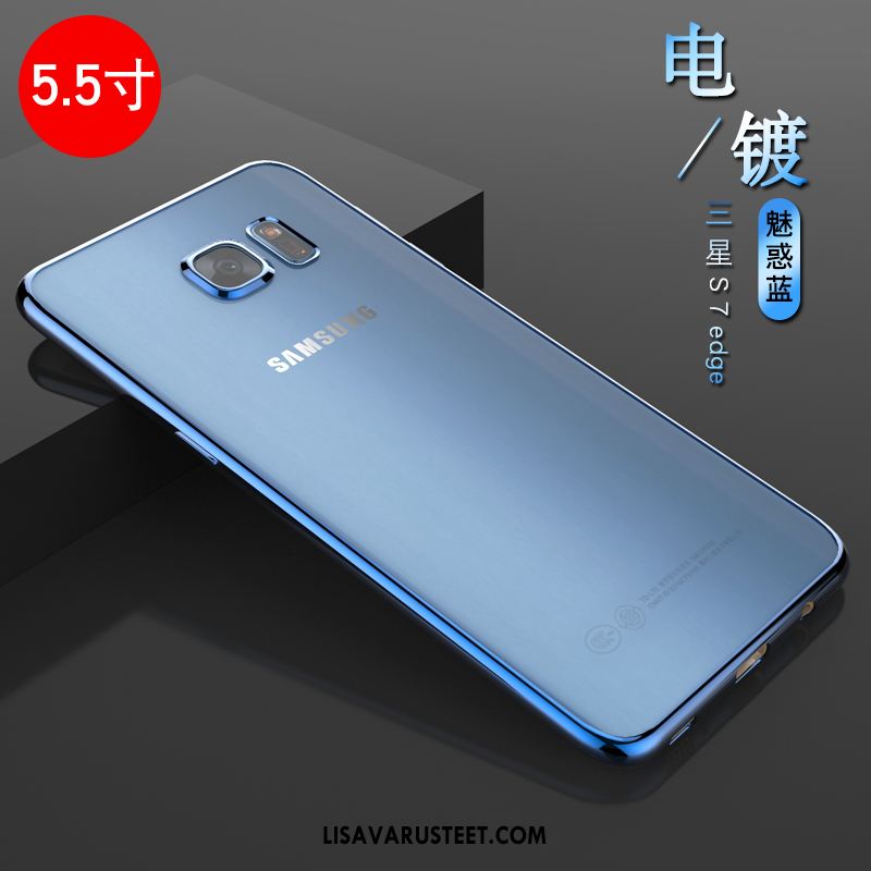 Samsung Galaxy S7 Edge Kuoret Sininen Puhelimen Ultra Kotelo Murtumaton Kuori Halpa