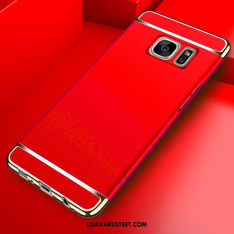 Samsung Galaxy S7 Kuoret Murtumaton Kova Tähti Punainen Puhelimen Kuori Osta