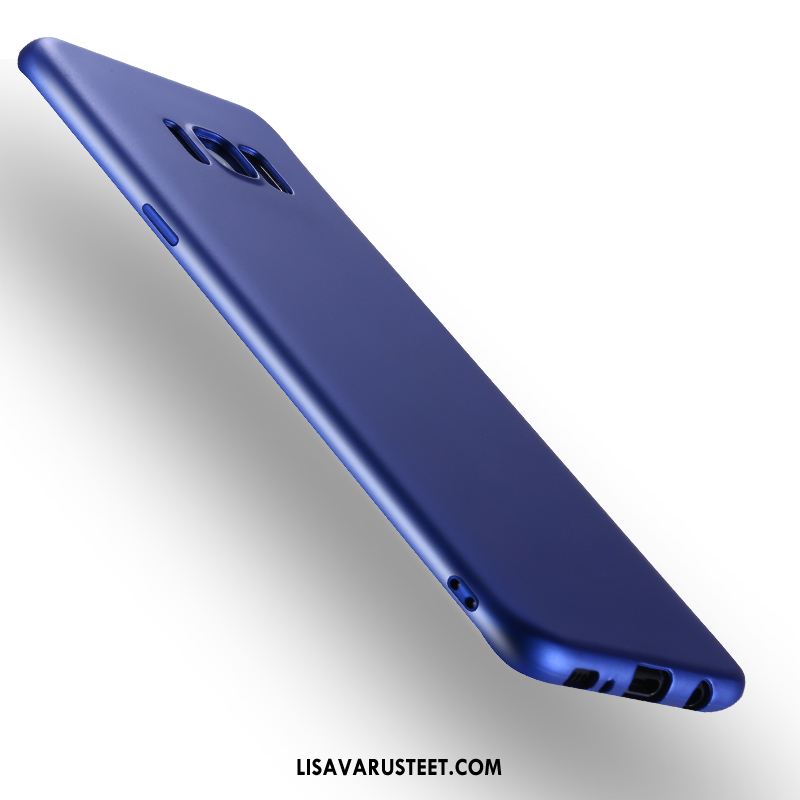 Samsung Galaxy S8 Kuoret Pehmeä Neste Kuori Sininen Silikoni Trendi Halvat