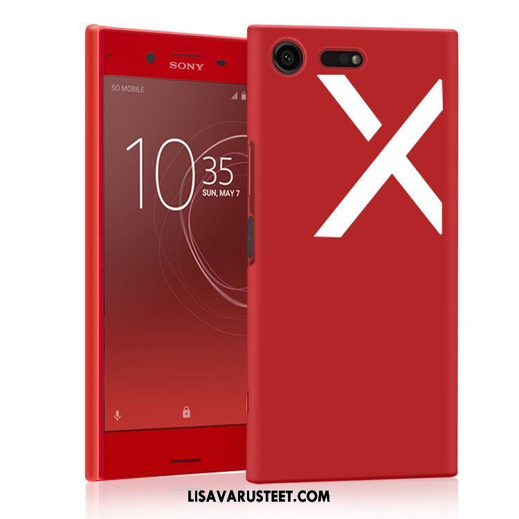 Sony Xperia Xz1 Kuoret Suojaus Kuori Puhelimen Punainen Halvat