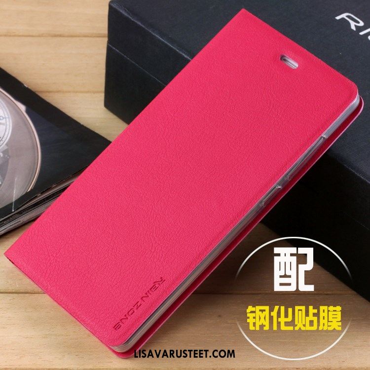 Xiaomi Mi 8 Kuoret Kotelo Murtumaton Nahkakotelo Punainen Kuori Halvat